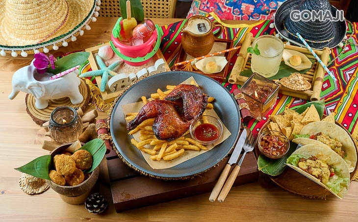 Tropicana Cocktail.Beer.Food