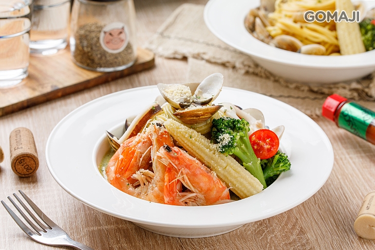 加勒比海鮮義大利麵