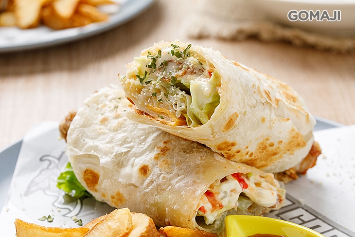 塔塔酥脆雞腿捲餅