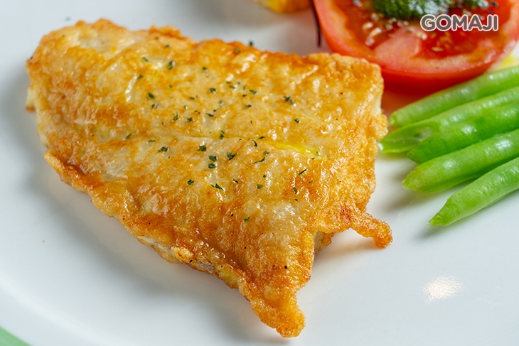 比目魚佐松露醬 