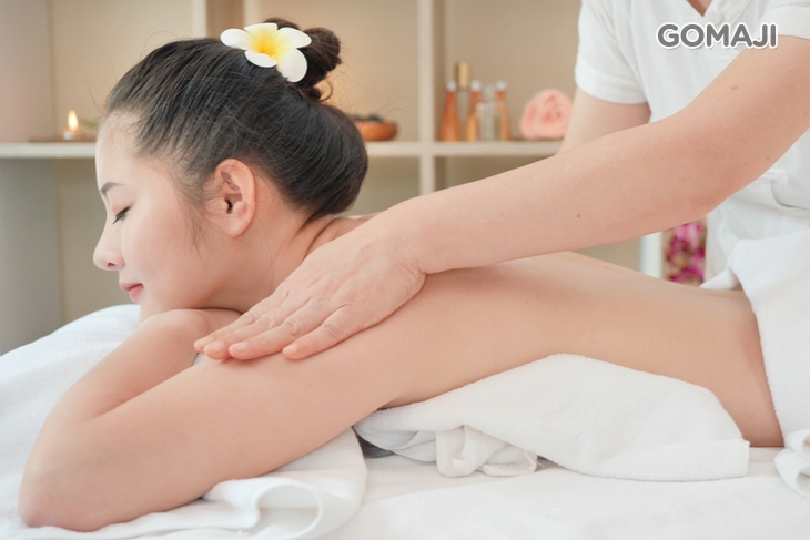 五行全背舒緩緊繃肌肉SPA