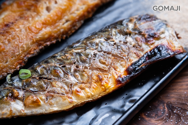 秋刀魚、特選鯖魚、特選花魚