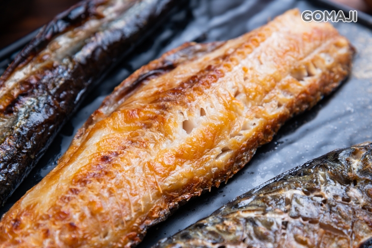 秋刀魚、特選鯖魚、特選花魚