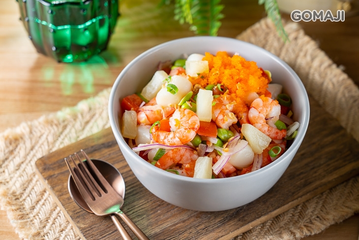 全熟干貝蝦波奇