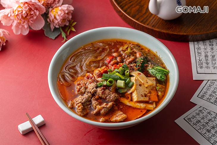 黑豬梅花肉火鍋麵 