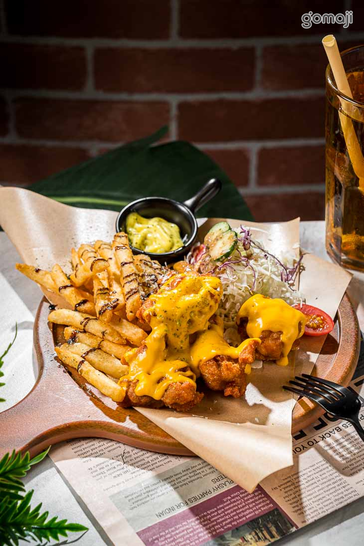 超濃美式起司醬唐揚雞塊