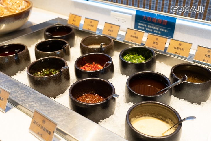 套餐自助食材區