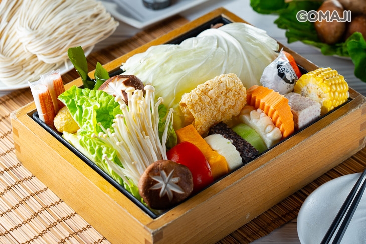 套餐自助食材區