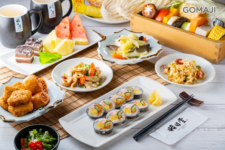 套餐自助食材區