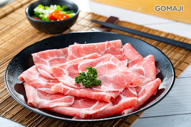 典藏大麥豚梅花一份