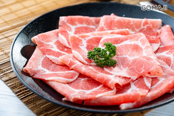 典藏大麥豚梅花一份