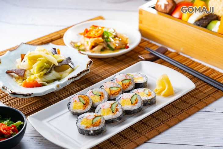 套餐自助食材區