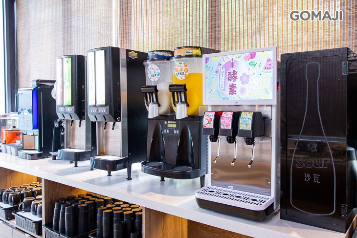 套餐自助食材區