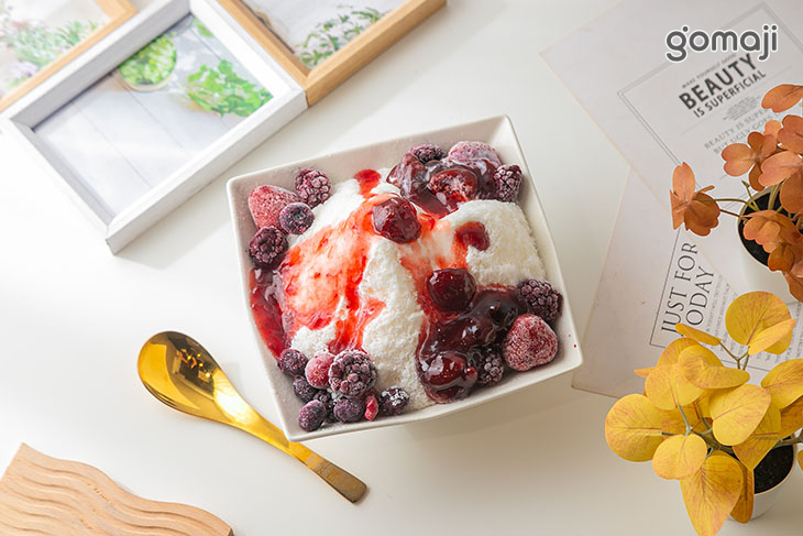 莓果牛奶雪花冰