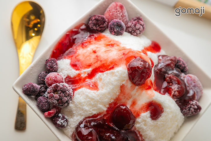 莓果牛奶雪花冰