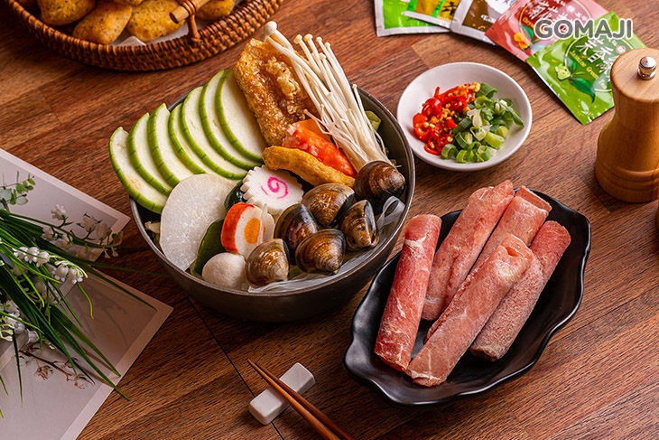 蛤蠣絲瓜鍋(豬) 