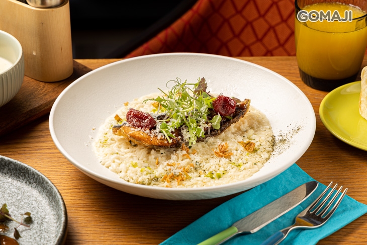 蒜香昆布虱目魚燉飯