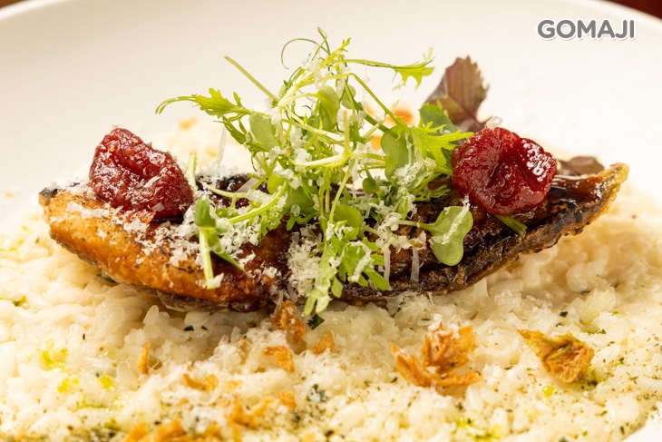 蒜香昆布虱目魚燉飯