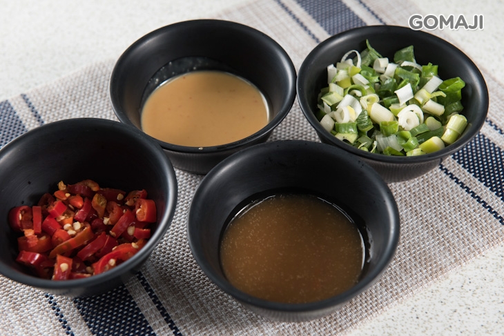 店家特製的蒜蓉/豆乳醬