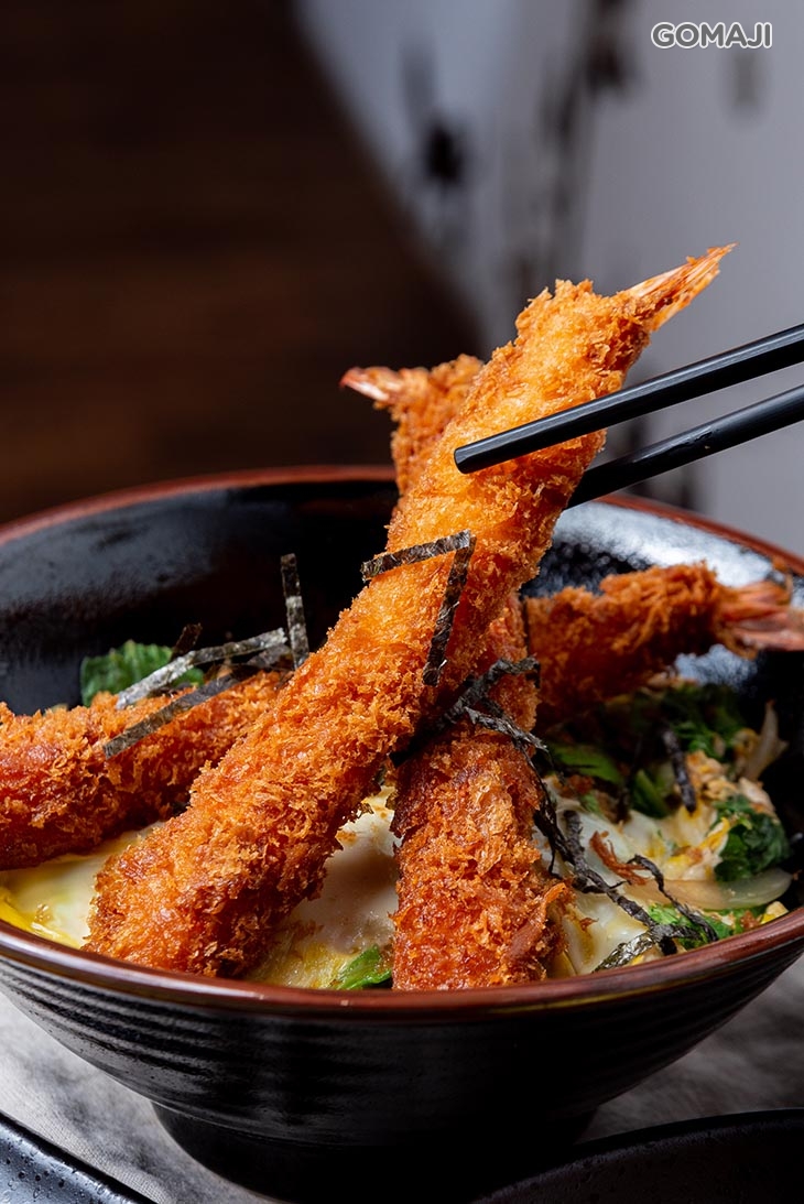炸蝦丼 