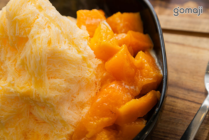 芒果牛奶雪花冰