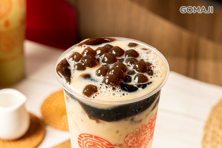 很認真純奶茶