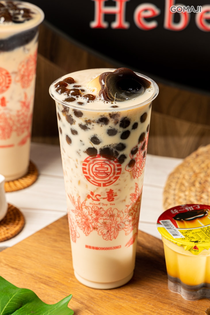 不認真純奶茶