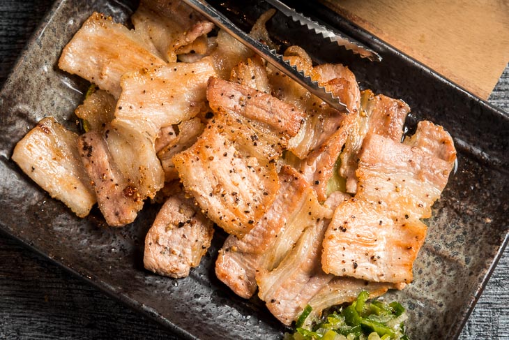 板燒『究好豬』五花豬排定食