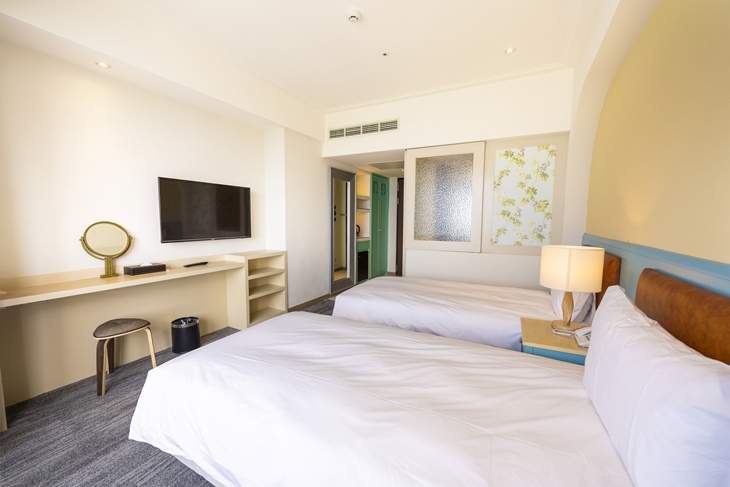 愛情海雙人房(二小床)