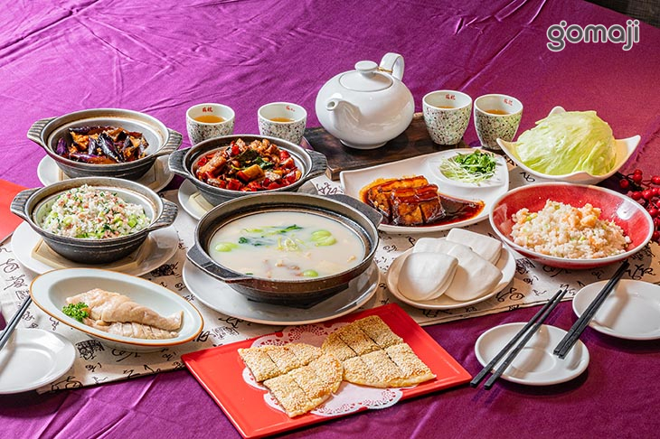  B.美食家必造訪-飄香經典中菜四人餐 