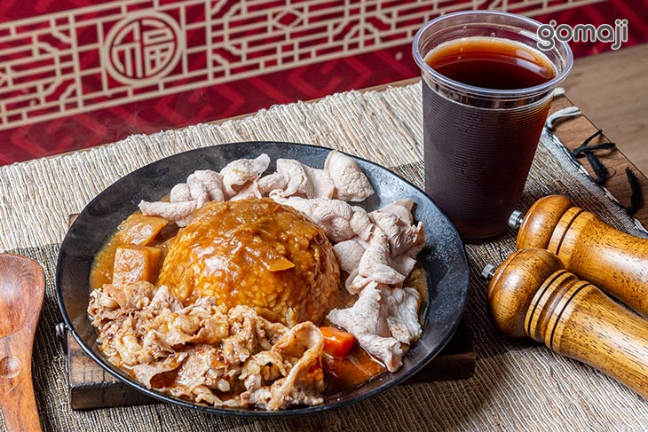 隱藏版2.雙主餐咖哩飯(微辣)