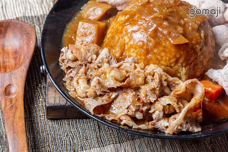 隱藏版2.雙主餐咖哩飯(微辣)