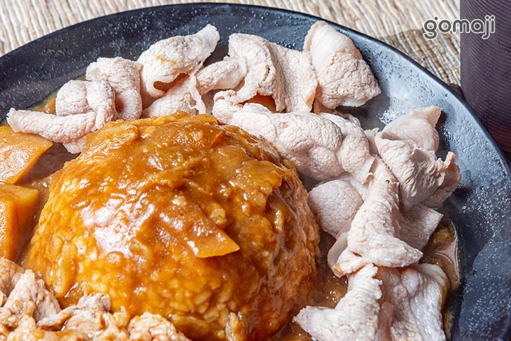 隱藏版2.雙主餐咖哩飯(微辣)