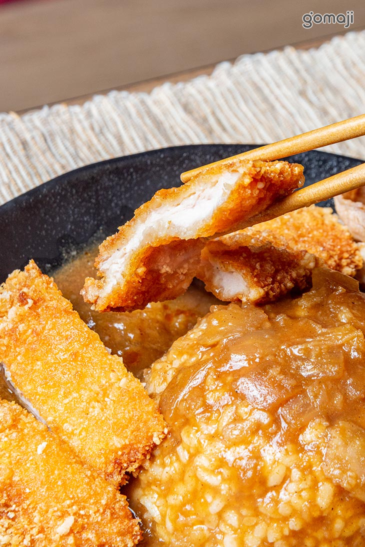 隱藏版1.雙主餐咖哩飯(微辣)