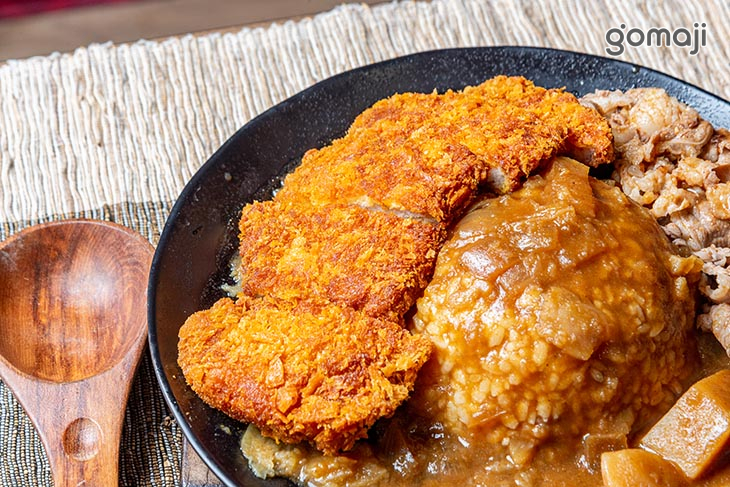 隱藏版3.雙主餐咖哩飯(微辣)