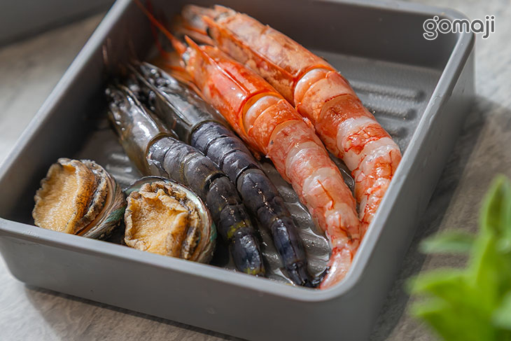 天使紅蝦/鮑魚/草蝦