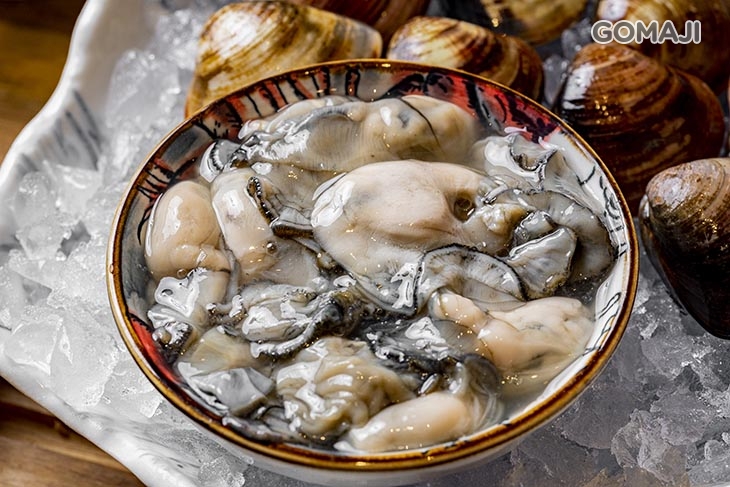 蛤蜊8顆 + 鮮蚵100g