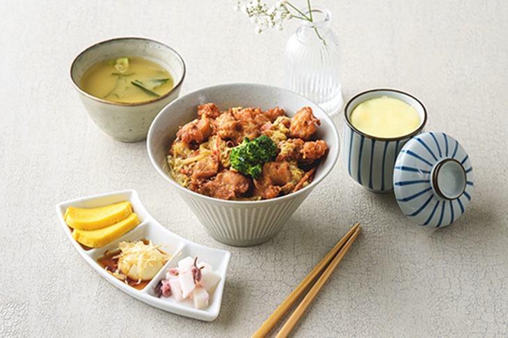 半熟滑蛋親子丼