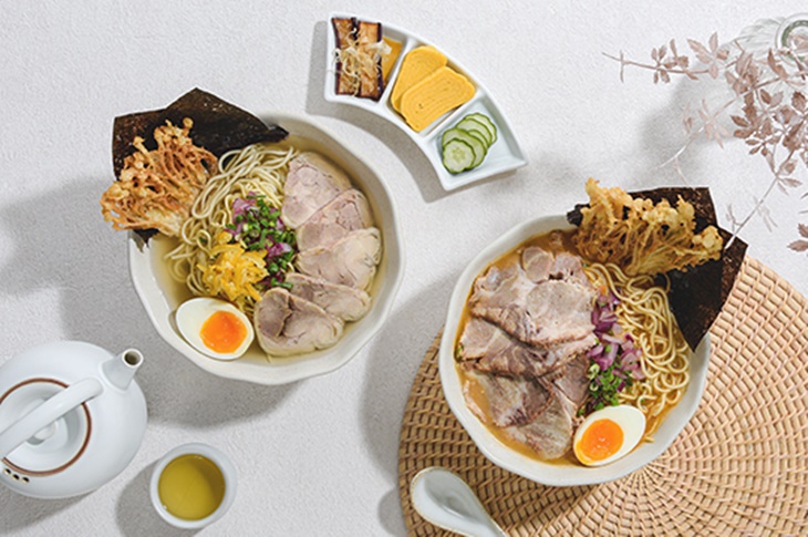 柚子鹽味叉燒拉麵/赤味噌叉燒拉麵