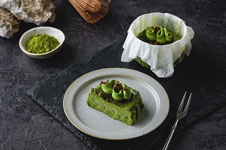 丸久小山園抹茶巴斯克