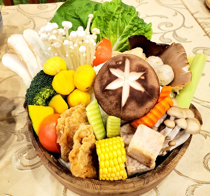 火鍋蔬菜盤