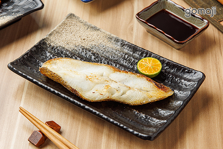 鹽烤鱈魚