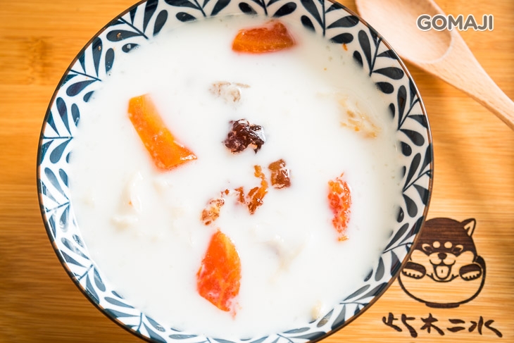 木瓜雪耳桃膠鮮奶