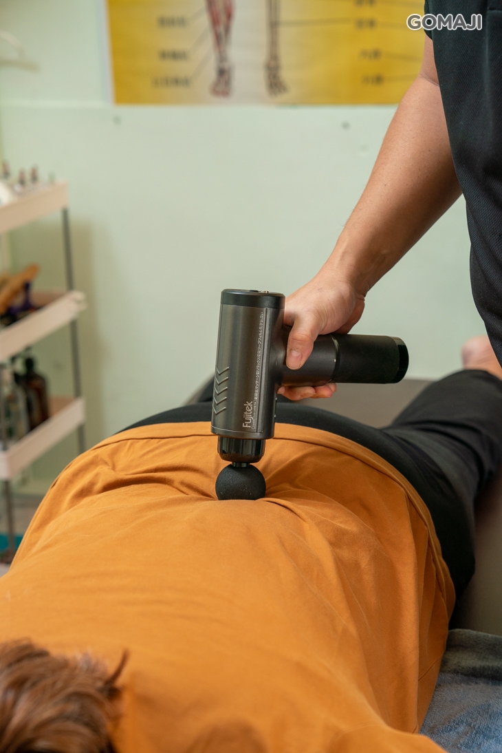 筋膜放鬆震動按摩