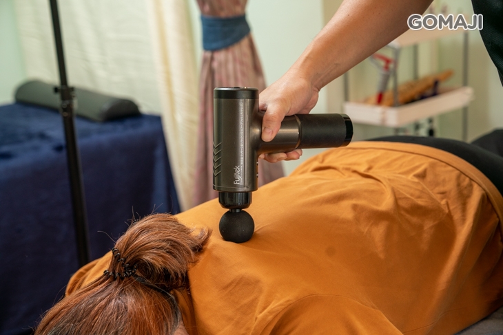 筋膜放鬆震動按摩