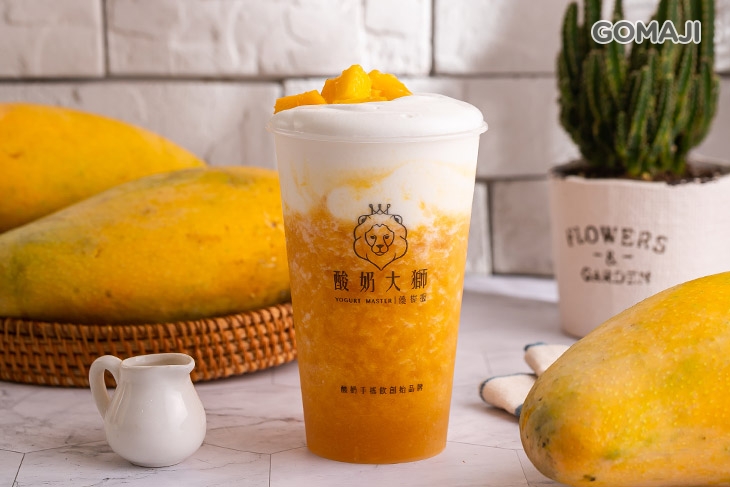 金芒酸奶蓋