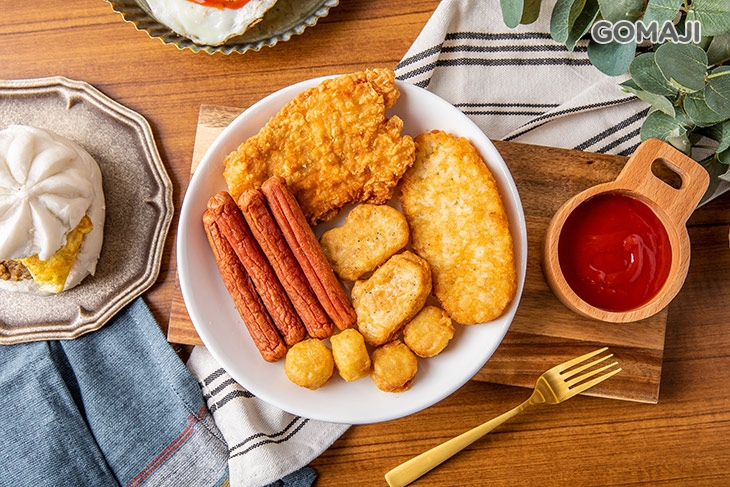 點心(熱狗/薯餅/雞塊/雞米花/辣卡啦雞) 