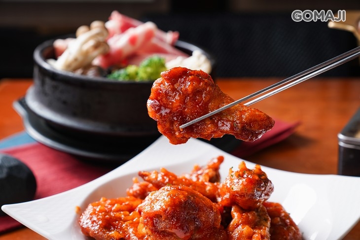 招牌紅醬腿翅韓國炸雞 