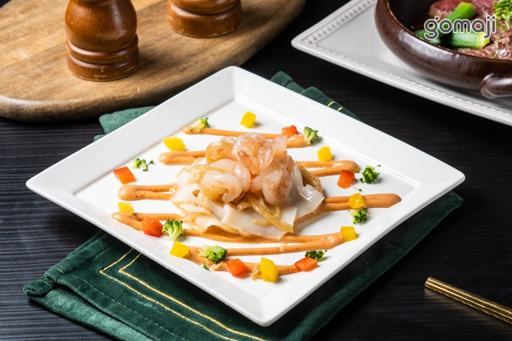 義式蝦仁花枝薄片