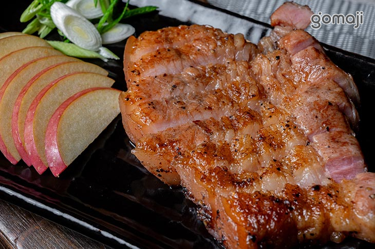 蘋果鹹豬肉